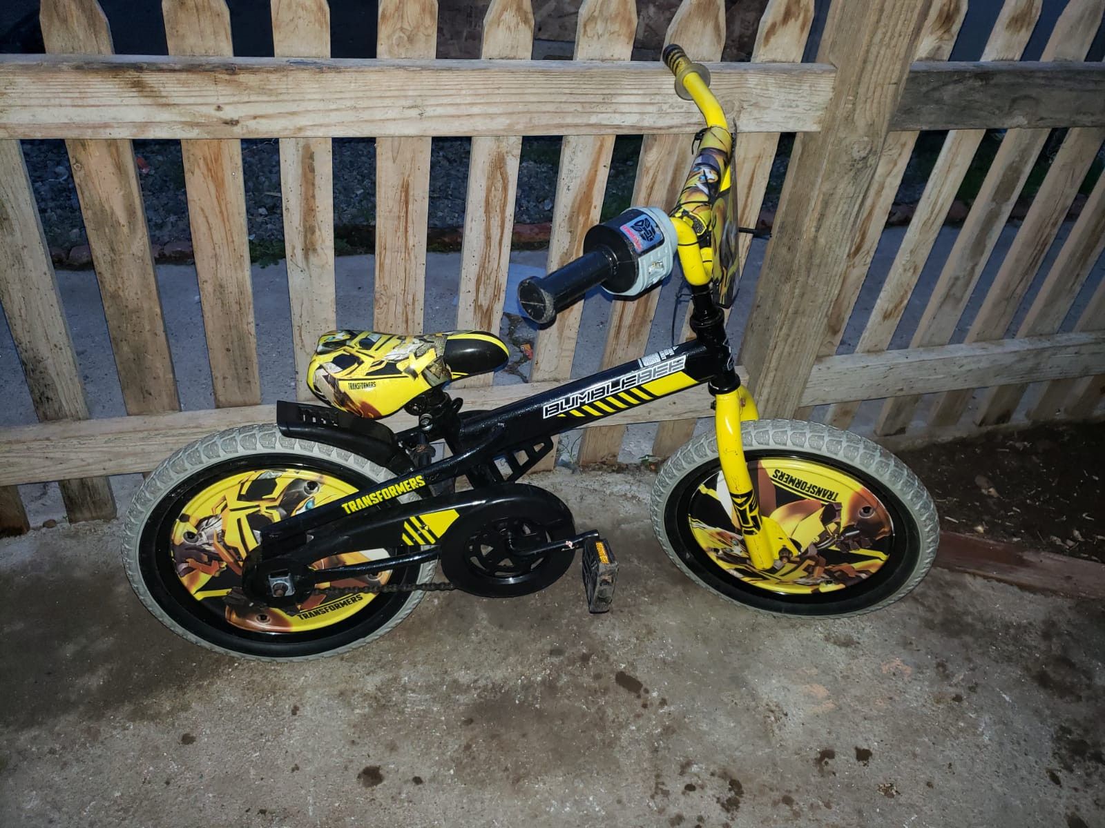 Bumblebee bike for kids