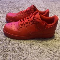 Red Nike Air Force 1 – Size 11.5