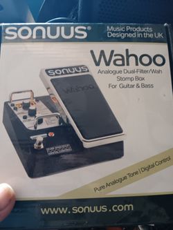 Sonuus Wahoo analog Duel filter Wah