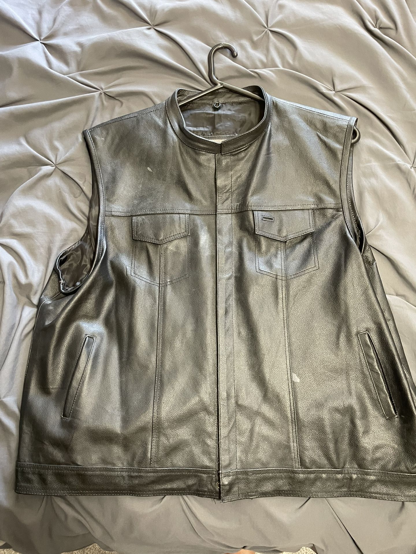 Dream apparel leather vest