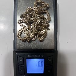 10K Gold Byzantine Chain 