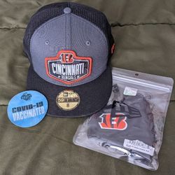 2021 Bengals Draft Hat & Mask