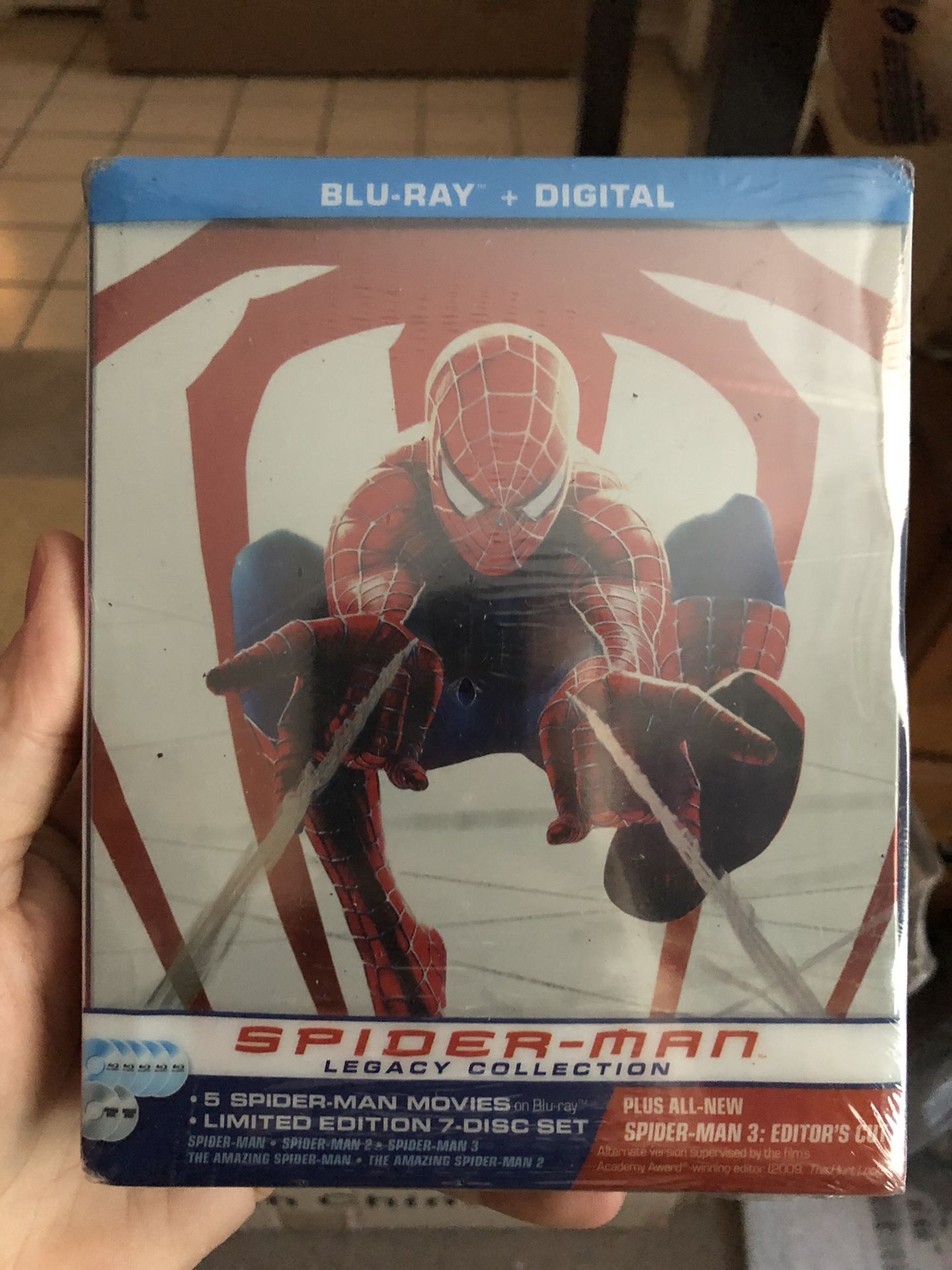 Spider-Man legacy collection Steelbook Blu-ray new