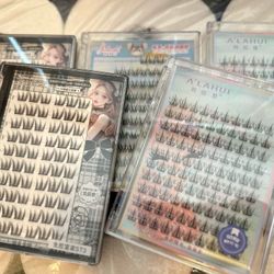 Glue Free False Eyelashes $12 Each