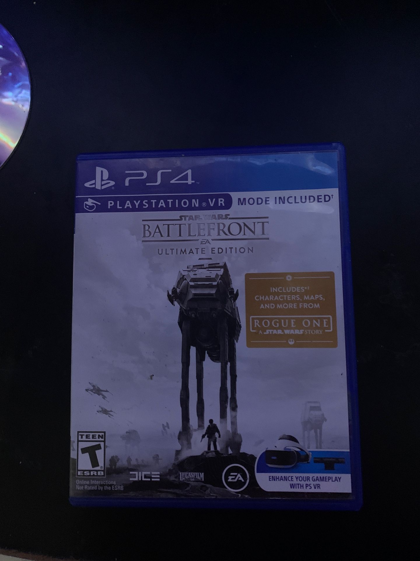 Ps4 game Star Wars battlefront ultimate edition with codes brand new