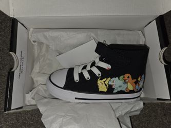 Converse Pokemon x Chuck Taylor All Star High First Partners INFANT SIZE 8