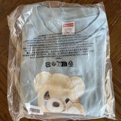 Supreme Bear Tee (SS25) Powder Blue Size XXL