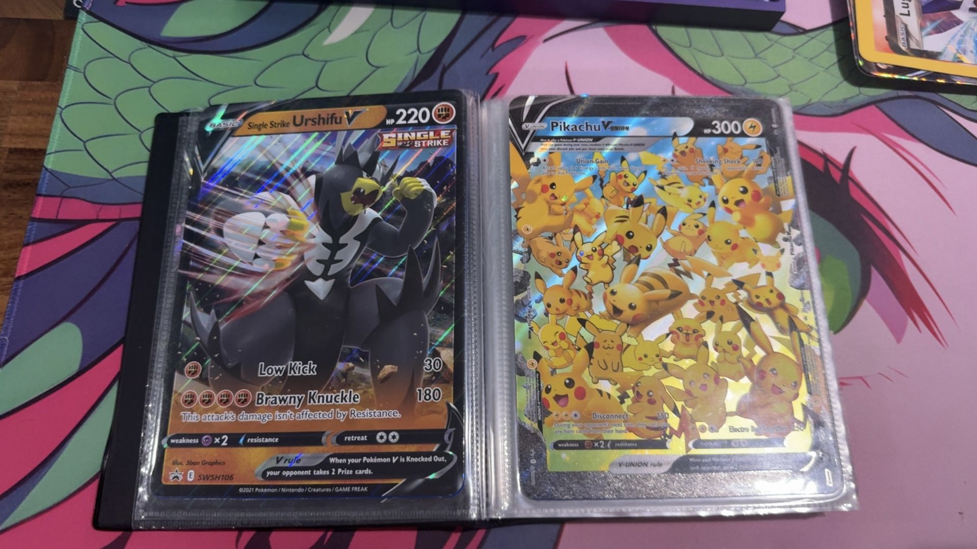 Pokemon Jumbo Cards and Binder