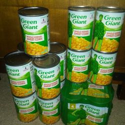 17) Cans Of Green Giant Whole Sweet Corn! Fresh!