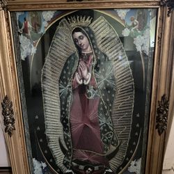 Religious Framed Vintage Art