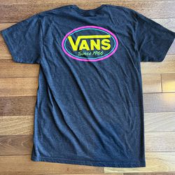 Soft Vans Two-sided Gray Tee Shirt