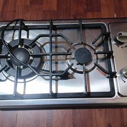 2 burner stove top propane