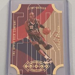 Clyde Drexler Upper Deck Fast Break Connections Basketball Card #FB6 1996-97