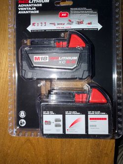 Milwaukee M18 RedLithium XC 8.0 Battery 2-Pack