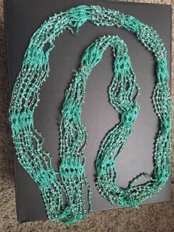 Jeweled scarf/necklace