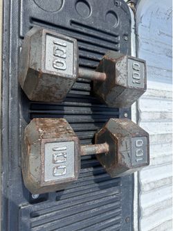 100lb Dumbbell pair