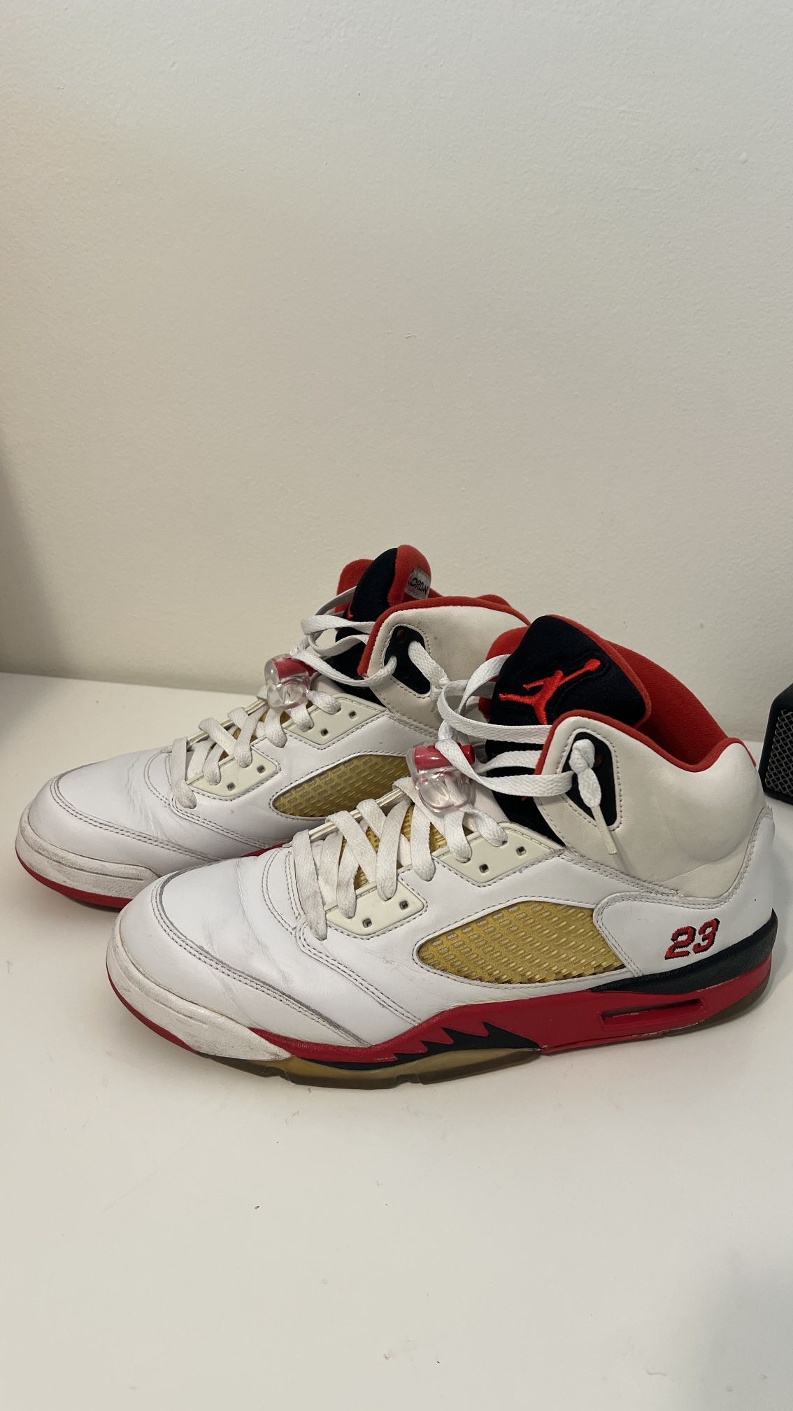 Nike Air Jordan 5 Fire Red Size 10.5 Mens 2006 OG Black White 136027 162