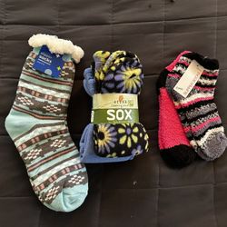 Slipper Socks/fuzzy Socks
