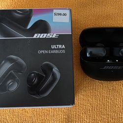 BOSE ULTRA OPEN EARBUDS BLACK