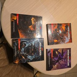 Dungeons & Dragons manual,handbook,masters guides
