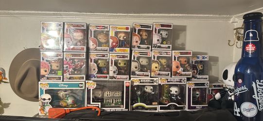 Funk Pops Nightmare before Christmas/Tim Burton/Horror