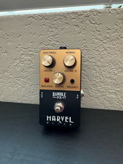 Ramble FX Marvel Drive Guitar Pedal