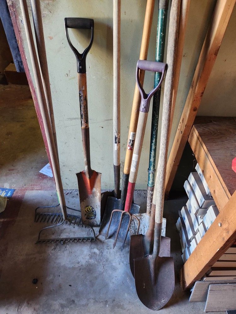 Shovels,metal Rake