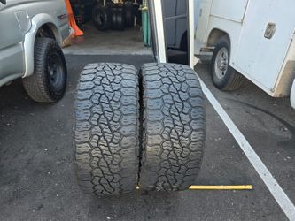 2 Used Tires Lt35x12.50r24 (116Q) Venom Power Swampthing AT, LR F , 12 PLY, DOT 2024, $250.00