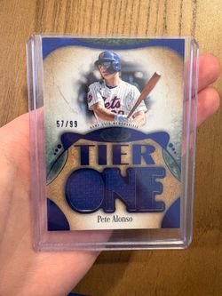 Pete Alonso patch card