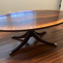 Oak Wood Coffee Table