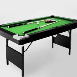 7 Ft Foldable Pool  Table  BRAND NEW all Accessories Included