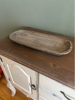 Wood tray decor