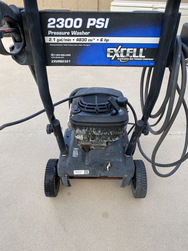 2300psi gas pressure washer Excell please read for Sale in Phoenix, AZ