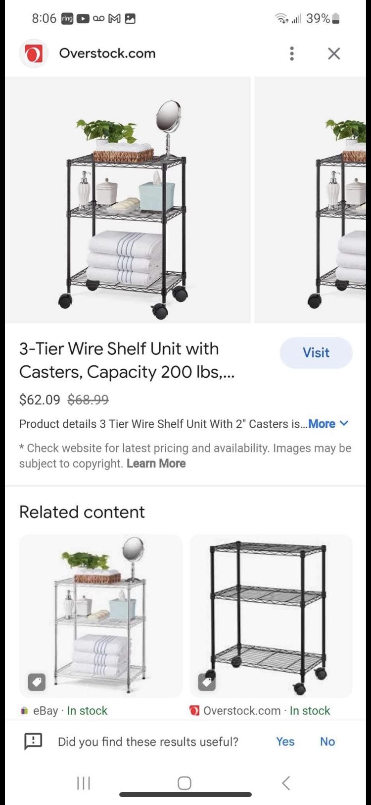 Rolling Cart