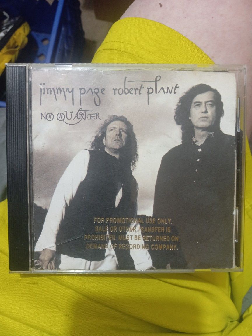 Rare Page And Plant Promo Cd