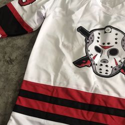 Jason Hockey Jersey Signed Ari Leman