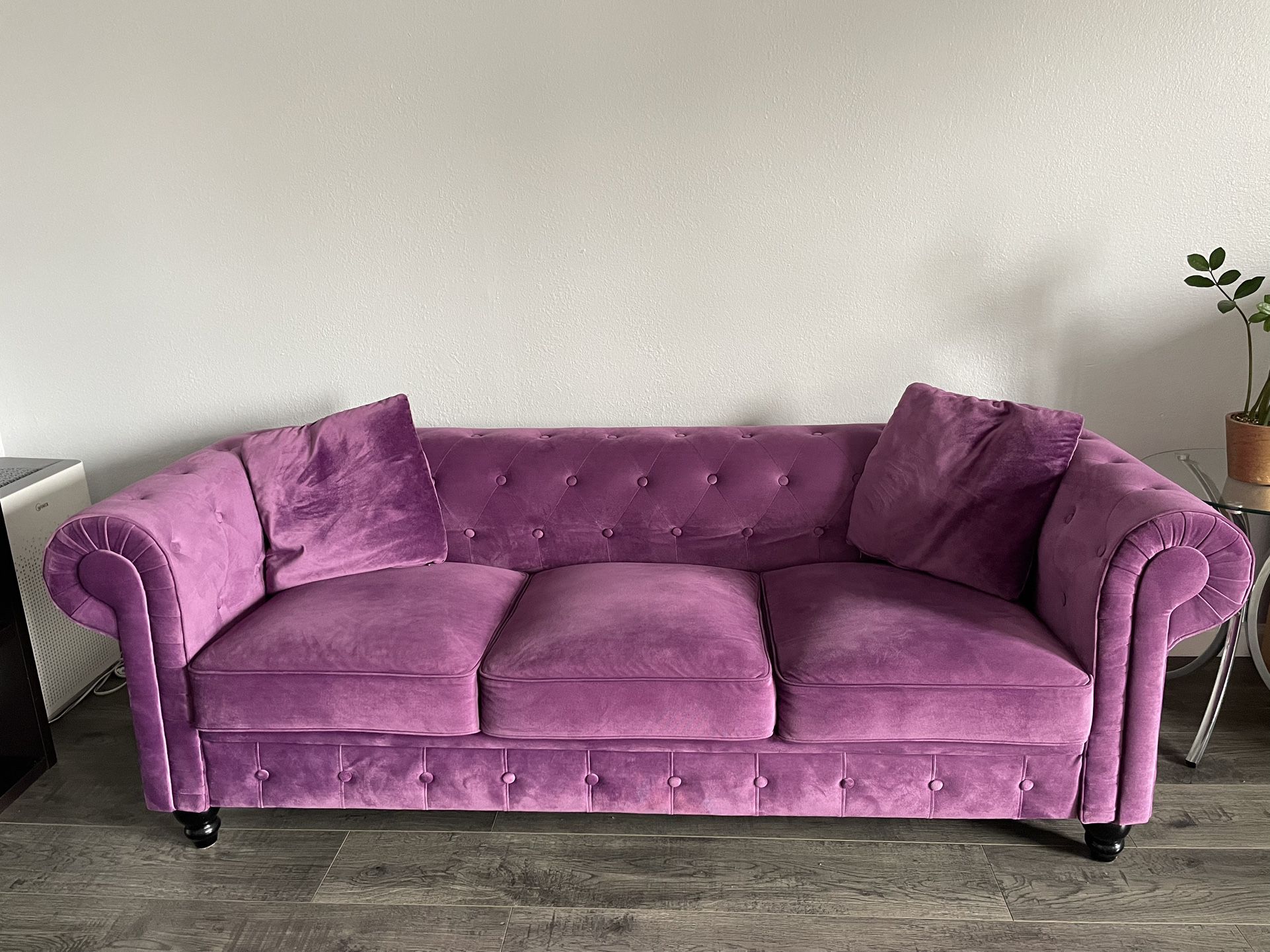 Purple Sofa For Sale!