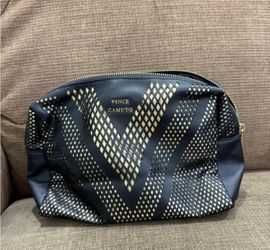 Vince Camuto Navy Studded Pouch