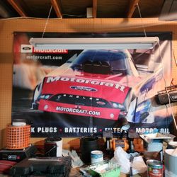 Large Motorcraft Banner 