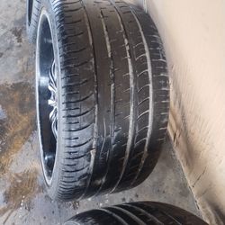 Rims And Tires 20 " High Performance Tires And Rim