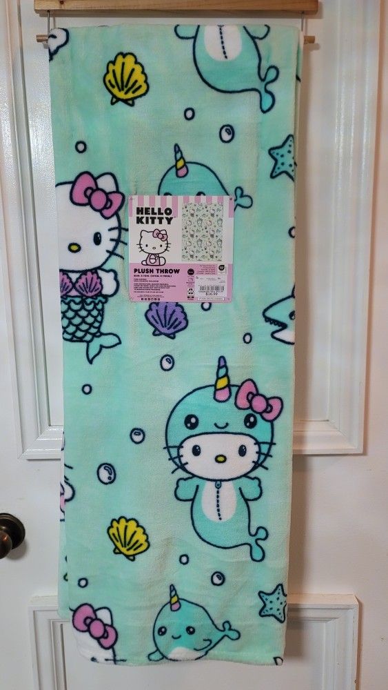Hello Kitty Mermaid Blanket