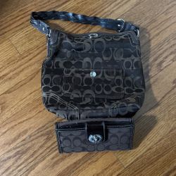 Used Coach And Wallet 
