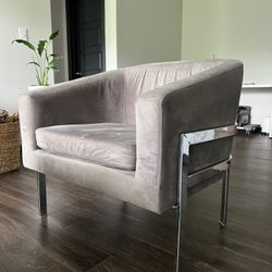 Contemporary grey chair