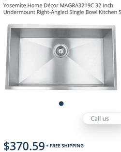 Under mount kitchen sink