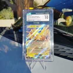 2023 POKEMON CARD ZAPDOS HOLO - CGC GEM MINT 10
