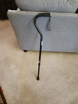 WALKING CANE ADJUSTABLE,  300 LBS CAPACITY 