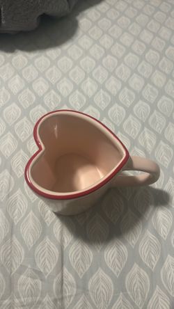 Heart shaped mug