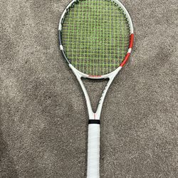 Babolat Strike Evo racket with bag