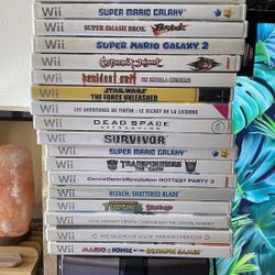 Wii Games for sell $25 and up