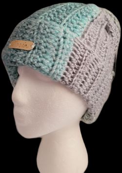 Turquoise hat